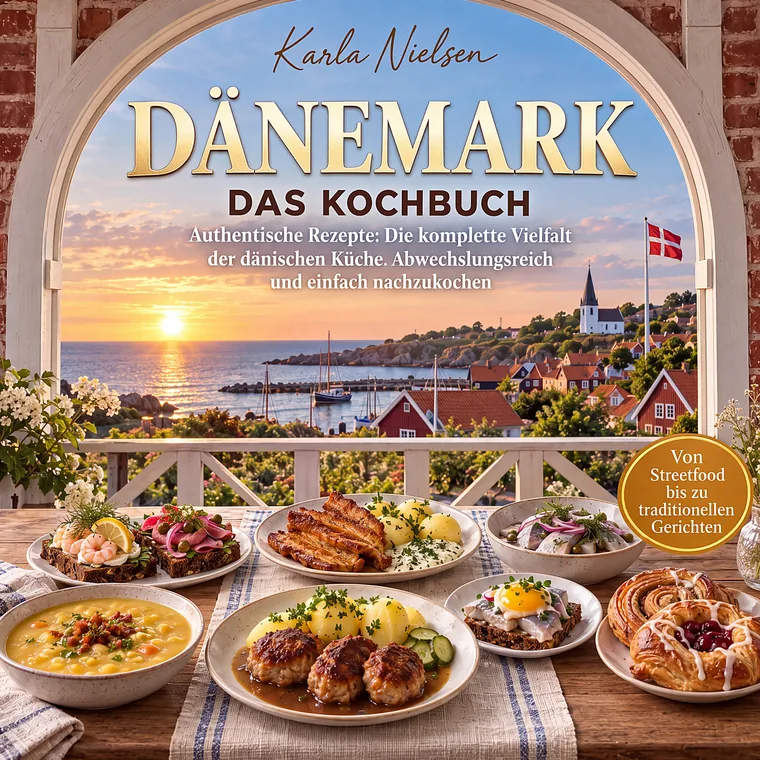 Cover: Dänemark Kochbuch – Authentische Rezepte