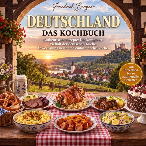 Cover: Deutschland Kochbuch – Authentische Rezepte