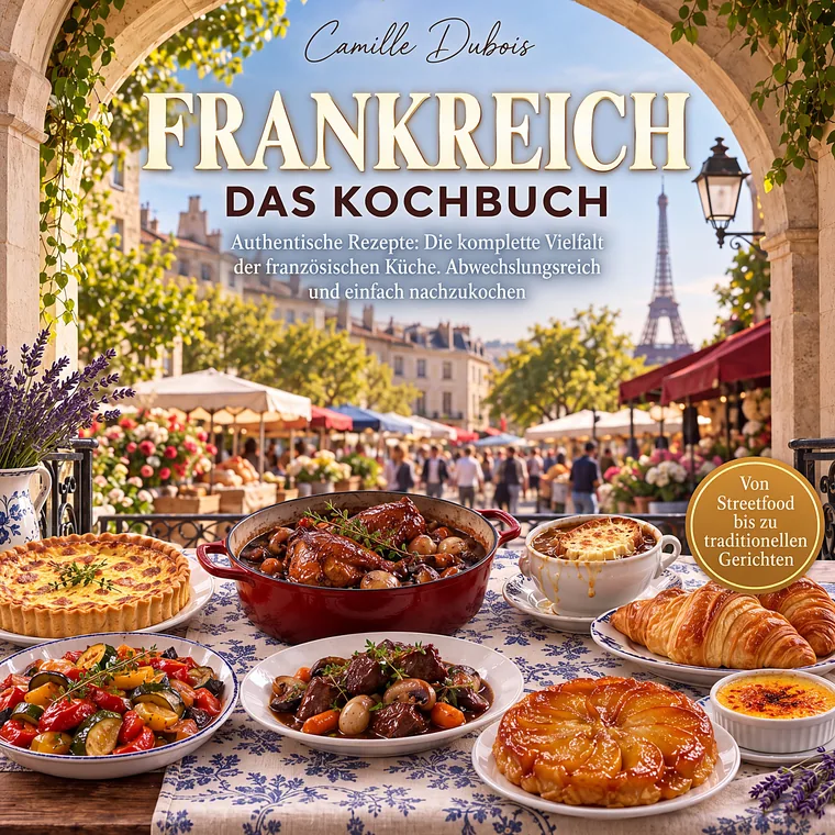 Cover: Frankreich Kochbuch – Authentische Rezepte