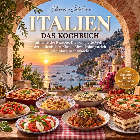 Cover: Italien Kochbuch – Authentische Rezepte