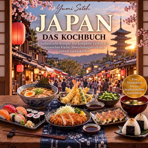 Cover: Japan Kochbuch – Authentische Rezepte