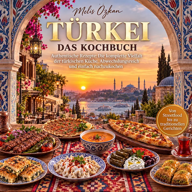 Cover: Türkei Kochbuch – Authentische Rezepte